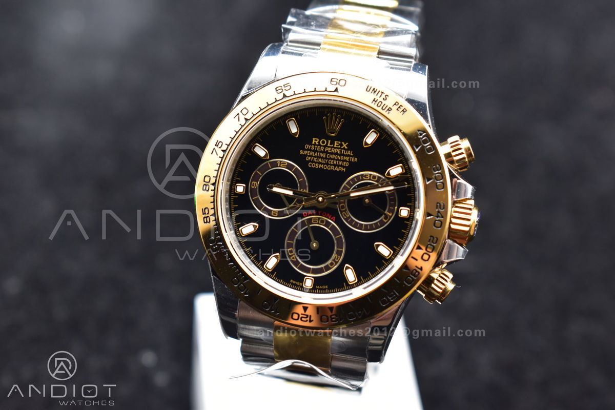 Daytona 116503 BTF 1:1 Best Edition 904L SS Case and Bracelet Black Dial SA4130